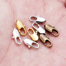 30 pçs/lote giratória fecho lagosta ganchos fim fechos conectores para fazer jóias diy colar pulseira descobertas artesanato - Image 5