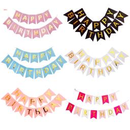Cortina decorativa para festas de aniversário, guirlanda de borboleta, flores, bandeira, feliz aniversário, casamento, lembrança, chá de bebê, 6z, 3m - Image 4