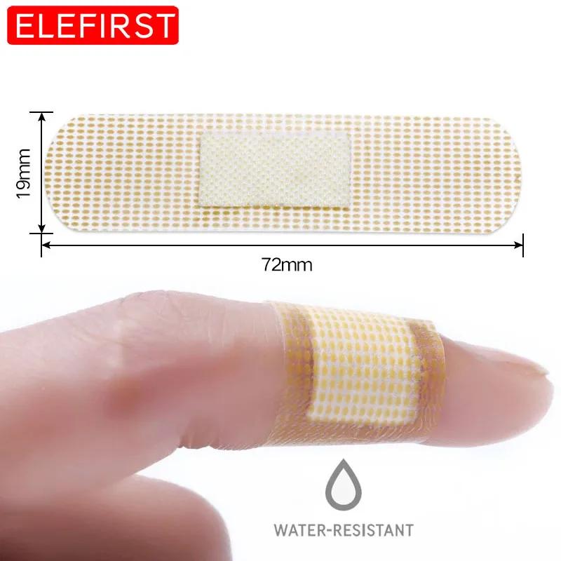Faixa médica impermeável, 20-50-peças, adesivos de emplastro para auxílio à ferida, adesivos para viagem em casa, kit de primeiros socorros, suprimentos - Image 1