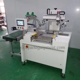 Máquina de impressão automática Pneumatic Shoes Palmilha, mesa giratória, tela plana rotativa, impressoras para venda - Image 3