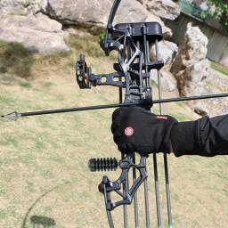 Arco e flecha retos para caça, arco e flecha poderosos de 30 a 50 lbs, agulha única para caça, brinquedo composto para tiro com arco - Image 1