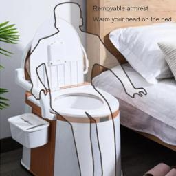 Acampamento ao ar livre toalete móvel 150kg crianças adulto casa de banho portátil idosos e grávidas do hospital - Image 6