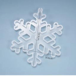 Série de natal faça você mesmo molde epóxi de cristal pingente de flocos de nece molde de silicone forma de pingente estrela lanterna diamante estrela - Image 2