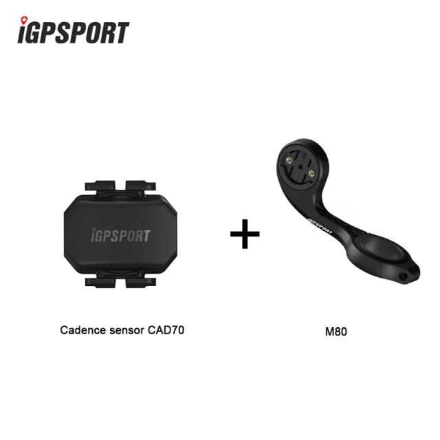 Monitor de Freqüência Cardíaca e Computador de Bicicleta IGPSPORT com Sensor de Cadência e Velocidade, Conexão ANT e Bluetooth 5.0