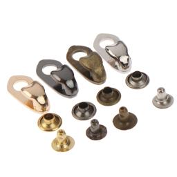 Speed Shoe Lace Hooks com rebites, 4 cores, acessórios, fivelas, apto para escalada, caminhadas, trabalho, ao ar livre, montanhismo, 10 conjuntos - Image 1