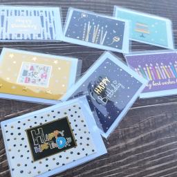 Cartões De Convite Em Branco Com Envelope, Decoração DIY, Cartão De Mensagem, Feliz Aniversário, Festa De Presente, 6x9cm, 15Pcs - Image 4