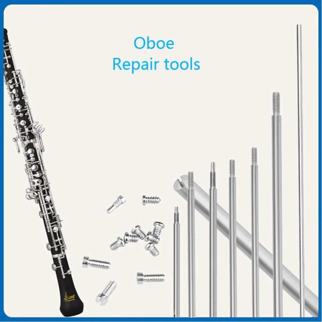 Ferramentas de Parafuso de Eixo para Oboé - Kits de Reparação e Manutenção de Alta Qualidade para Instrumentos Musicais de Sopro