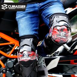 Cuirassier protetor de joelho para motocicleta, joelheira e cotoveleira protetoras couraça de proteção para motocicleta off road mx, motocross, proteção para cotovelo de corrida - Image 3