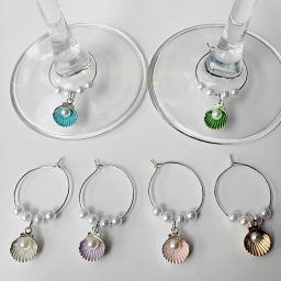 Conjunto de 6 marcadores de copo de vinho, decorações de mesa, marcadores de anéis, decorações de mesa, festa de natal - Image 2