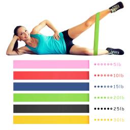 Faixa de resistência para ioga, pilates, exercício, fisioterapia, ginásio, treinamento, atlético, borracha, elástico, crossfit equipamentos - Image 1