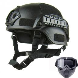 Tactical Airsoft ABS Capacete De Segurança, RÁPIDO Esportes, Paintball, Ao Ar Livre, CS, SWAT, Equitação, Equipamento De Proteção, Bicicleta, Capacete De Motocicleta - Image 1