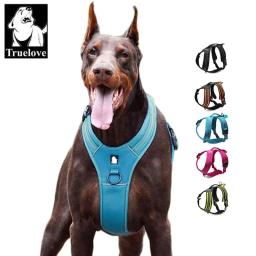 Truelove-Esporte Nylon Reflexivo Sem Puxar Arnês Do Cão, aventura Ao Ar Livre Pet Vest com Alça, XS a XL, 5 Cores, Em Estoque, Fábrica - Image 2