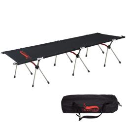Deserto & raposa acampamento berço dobrável cama de dormir com saco de transporte portátil dobrável acampamento cama para adulto crianças caminhadas ao ar livre piquenique - Image 1