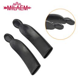 Capa de proteção para arco e membros, 2 peças, acessório preto, para tiro com arco recurvo, removível, protetor de membros, acessórios para caça - Image 1