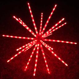 Fogo de artifício luz led multi cor ao ar livre luzes decorativas do jardim para o caminho da passarela quintal decoração de natal festa - Image 1