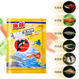 Peixes tropicais Comida para alimentação, Minitype, Guppy, Peixes ornamentais, Suprimentos para animais aquáticos, Aquário, Acessórios para aquários, 15g, 1pc - Image 1