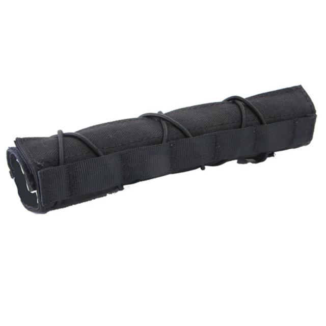 Estojo Protetor Tático para Silenciador com Luva e Tampa de Proteção Térmica - Comprimento de 22cm, Novo