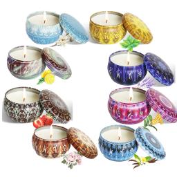 Kit de fabricação de velas, faça você mesmo, incluindo cera de soja, pavio, colher de mistura, estojo de armazenamento para temperos secos, acampamento, lembranças e doces, presentes - Image 3
