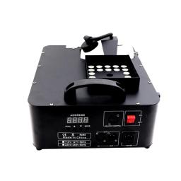 Máquina de fumaça para palco de dj, alta potência, 24x9w, rgb, 3 em 1, led 1500w, máquina de neblina, controle remoto, vertical, dmx, festa, música, casamento - Image 4