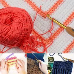 Agulha De Tricô Com Alça De Plástico Ganchos De Tricô Gancho De Crochê Fio De Tricô, Ferramentas Artesanais, Tamanho 2.5mm-6mm, 8PCs - Image 5
