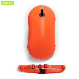 Boia flutuante de segurança com cinto ajustável, boia de natação com bolha para cintura aberta, para natação em água segura, treinamento triatletas - Image 1