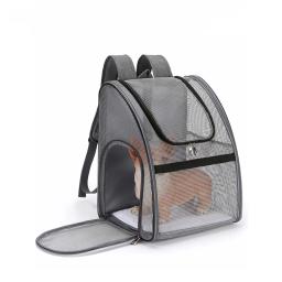 Verão saco de animais de estimação completo net respirável mochila para o passeio saco de transporte de viagem gato saco de cão dobrável mochila suprimentos cão accessorie - Image 1