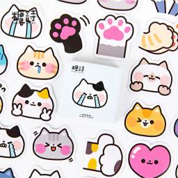 Adesivos de vinil adesivos gatos, 45 peças, animais, gatinho adesivo para garrafas, laptop, computador, telefone diy, diário, decoração, scrapbooking - Image 2
