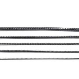 10 0.5 M/lot 0.8 1.0 1.5 milímetros Preto Encerado Algodão Cabo de Colar de Corda Cabo De Fio Beading Fit Artesanato DIY Para A Jóia Que Faz Fontes - Image 3