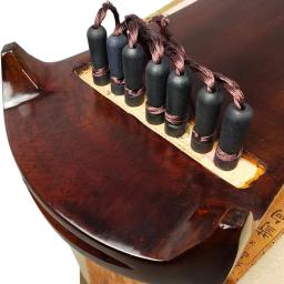 Fuxi Zhongni Guqin 7 Cordas Antigo, Prática Iniciante, Instrumento Musical Handmade, New Arrival, Adulto e Crianças - Image 3