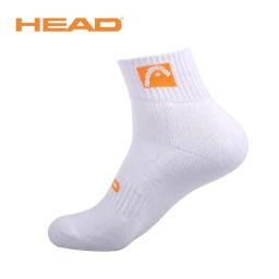 CABEÇA-Puro Algodão Meias Esportivas, Meias Atléticas, Suor Absorve Suor, Outdoor Mount Sports, Tênis, Ginásio, Evita Odor - Image 1