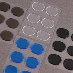 Almofadas silenciosas de silicone para tambor, 6 peças absorve choque, acessórios de instrumento de percussão transparente - Image 4