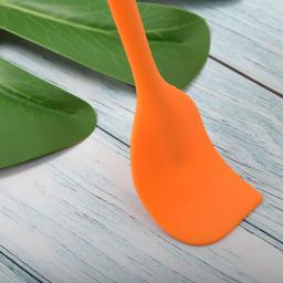 Pá de borracha, colher, ferramentas de bolo, espátula de silicone de grau alimentar, ferramenta de cozimento de bolo, raspador - Image 5