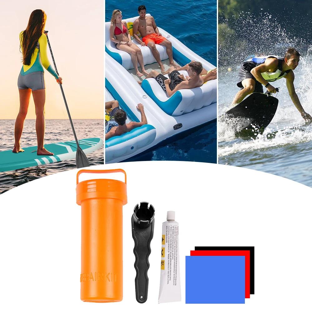 Kit de reparo para prancha inflável, reparo com pvc e cola, para barco inflável - Image 1