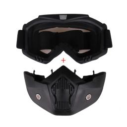Windproof óculos de proteção com boca filtro, óculos de segurança, óculos, máscara, ao ar livre, esqui, snowboard, snowmobile, motocross - Image 5