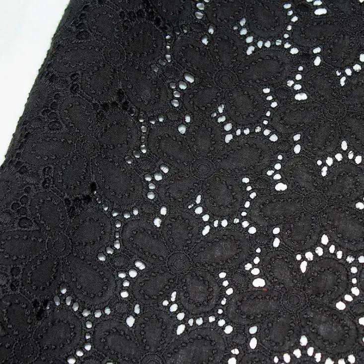 Pano de algodão colorido para DIY, tela bordada do laço, vestido artesanal, acessórios home, largura 130cm - Image 1