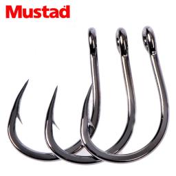 Mustad 10827NP-BN 3X Forte # 1-12/0 jigging isca livebait ganchos mar atum farpado gabarito gancho para água salgada grande jogo pesca corrico - Image 6