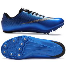 Homens pista e campo sapatos atletismo tênis de corrida da competição da juventude unisex profissional sapatos de treino 35-45 - Image 3