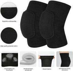 Elastic Sports Compressão Joelheiras, dança Cotovelo Protetor, Alívio da Artrite, Menisco Lágrima Fitness Brace Suporte, 1 Pc - Image 2
