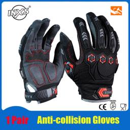 Luvas de Proteção Anti-Colisão para Homens, Resistente ao Desgaste, Anti-Choque, Antiderrapante, Trabalhando, Resgate, Marca - Image 1