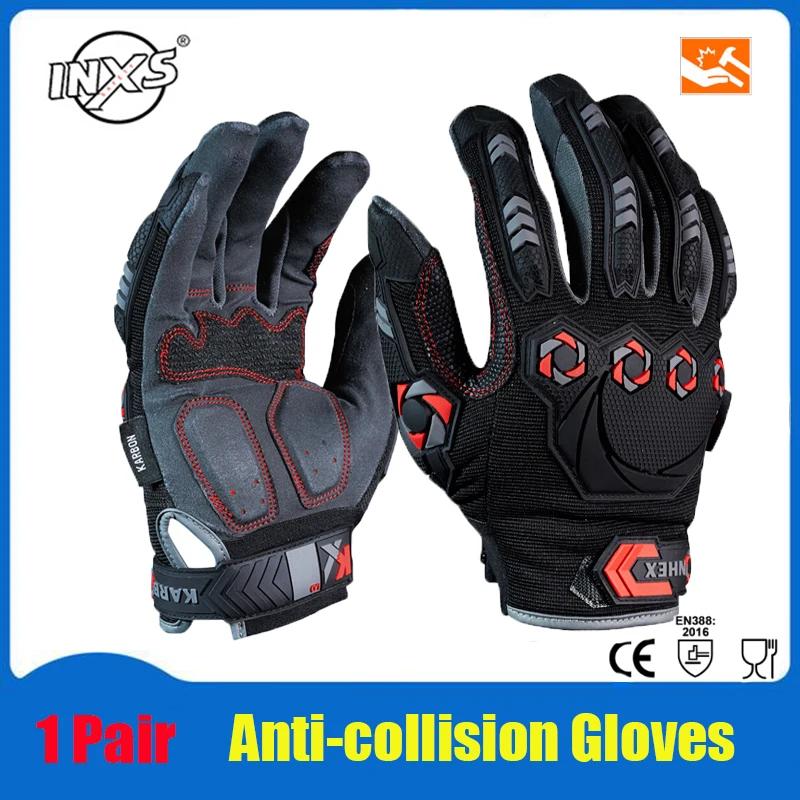 Luvas de Proteção Anti-Colisão para Homens, Resistente ao Desgaste, Anti-Choque, Antiderrapante, Trabalhando, Resgate, Marca - Image 1