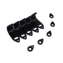 Saxofone Thumb Resto Acessórios, ABS Finger Holder para Sax Alto Tenor Soprano, Peças de Instrumentos Musicais, Acessórios de Sopros, 5 pcs por conjunto - Image 1