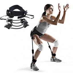 Aptidão bounce trainer puxar corda basquete futebol corrida vertical saltar treinador faixas da resistência pernas força agilidade trem - Image 3