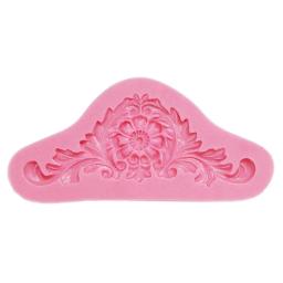 Moldes de silicone 3d para artesanato, molde de alívio barroco, borda de bolo, molde de fondant, ferramentas de decoração de bolos diy, argila doce, moldes de pasta de chocolate - Image 6