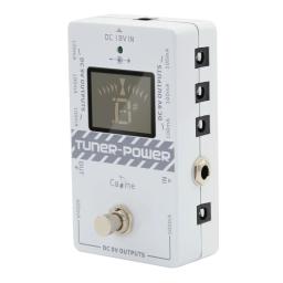 Caline CP-09 multifuncional 2-em-1 afinador de guitarra efeito pedal fonte de alimentação 8 saídas isoladas com adaptador e 9 cabos - Image 3