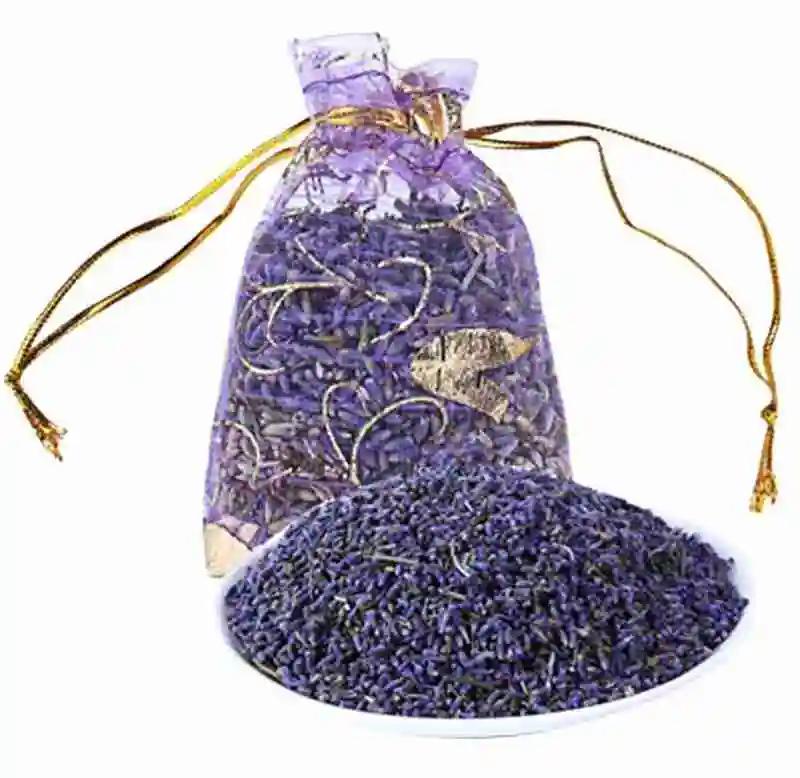 Sacos Perfumados Multi-purpose, Cheio de Buds de Flores de Lavanda Naturalmente Secas, Ar Refrescante para Sala, Saco De Gaveta Cheio, 1Pc - Image 1