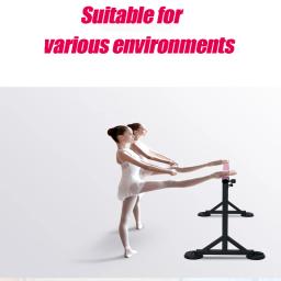 Dança Profissional Barra Horizontal com Altura Ajustável, Adultos e Crianças Dança Móvel, Sala de Aula Dança, Praticando Alavancas - Image 6