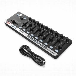 Easlde-controlador midi portátil, usb 9, slim-line, easypad.12, easykey. 25, mini instrumento do teclado - Image 2