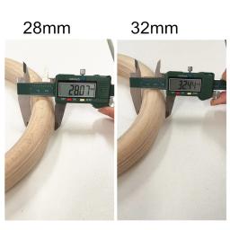 Anéis de Ginástica de Madeira com Alças Ajustáveis, Home Gym, Crossfit, Pull Up, Força Total do Corpo, Treinamento Muscular, 4.5m, 28mm, 32mm - Image 6