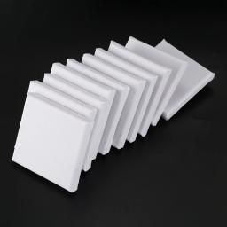 10 Pçs/set Branco Em Branco Placas de Arte Mini Placa de Acrílico Pintura A Óleo Da Arte Da Lona Esticada Artista Madeira + Algodão para Pintura de Arte - Image 4