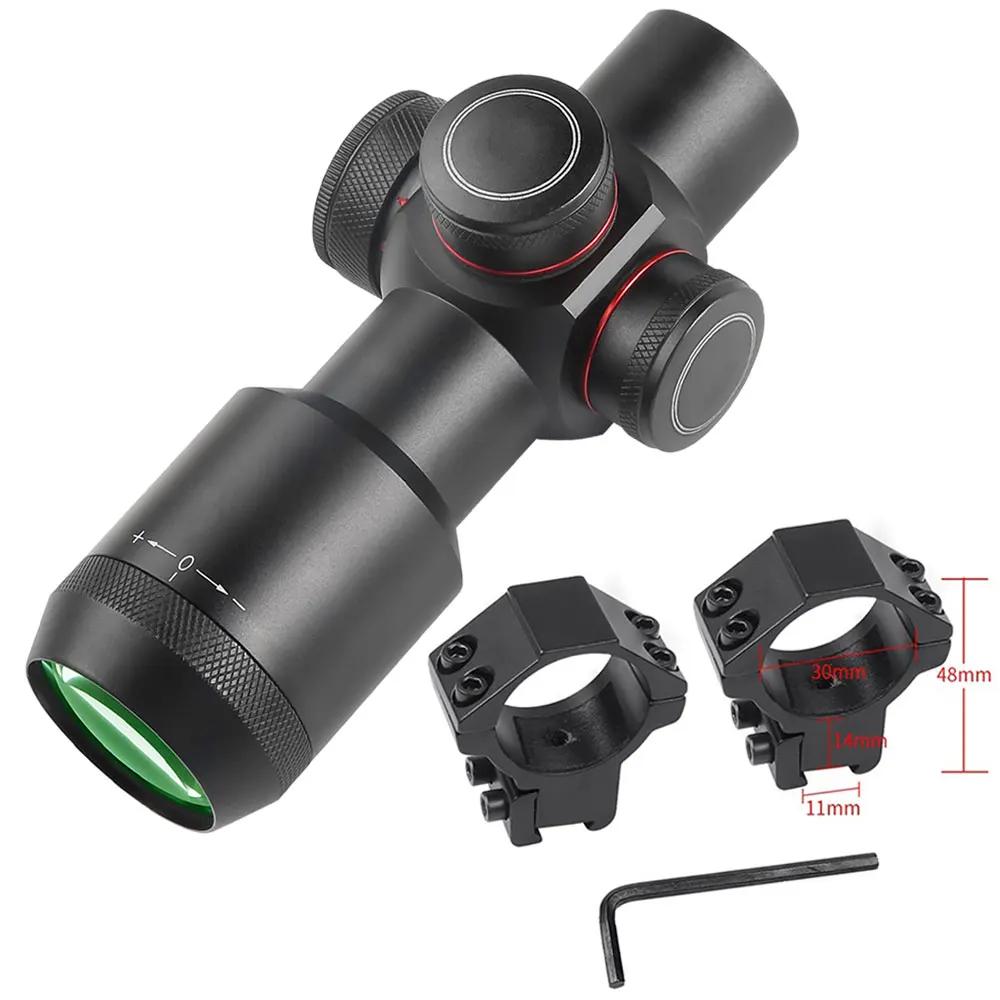 T-Eagle SR 2X28 Tactical Rifle Scope Vermelho Verde Retículo Airsoft Riflescope Esporte ao ar livre Caça Óptica Tiro Glock Gun Sight luneta t eagle - Image 1